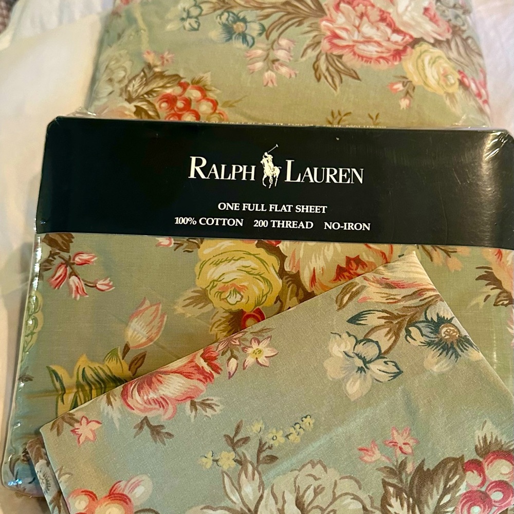 Ralph Lauren Charlotte Full Size Sheet Set